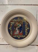 HORNSEA　クリスマスプレート1986年　イギリス　ヴィンテージ