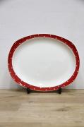 ミッドウィンター　皿　「RED　DOMINO」　イギリス　ヴィンテージ