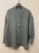 French　Linen　Balloon　Shirt　コムアーチ