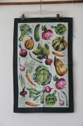 テータオル　コットン　「Vegetable　Medley」　イギリス