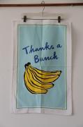 キッチンタオル　コットン　「Thanks　a　Bunch」　イギリス